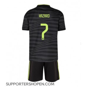 Real Madrid Eden Hazard #7 Tredje tröja Barn 2022-23 Kortärmad (+ korta byxor)